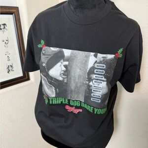 A Christmas story I triple dog dare you T-shirt‎